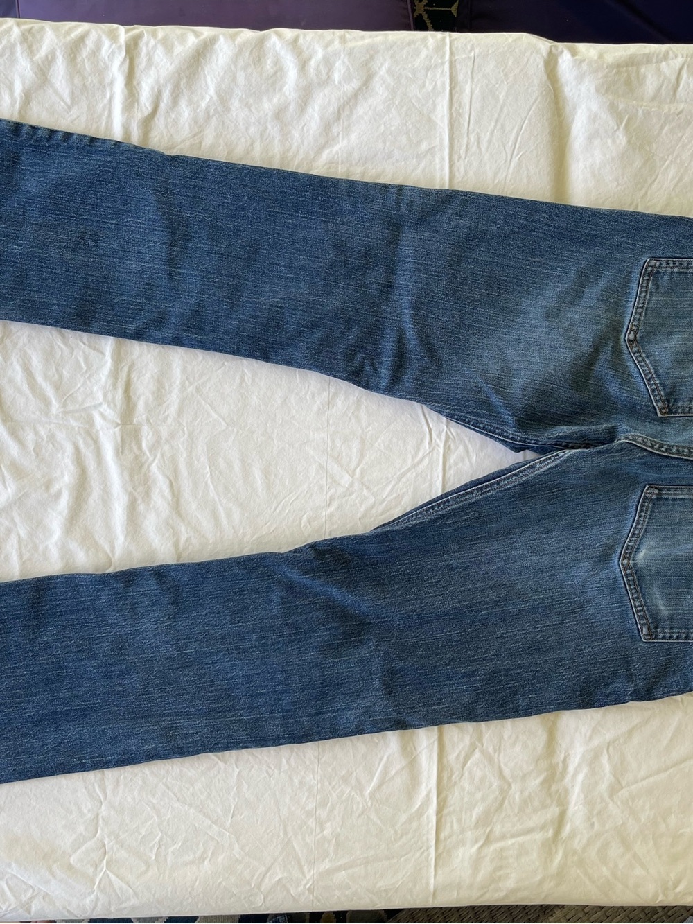Divided Women's Wide-Leg Dark Blue Denim Jeans - Picture 6 of 6